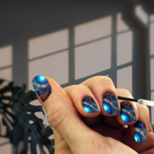 Decretos de arte de uñas de sueño celestial