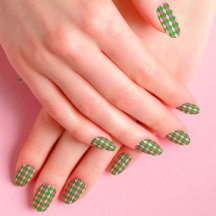 Diamantes de Golf Tradicionales Rosa y Verde