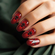 Espeluznante arte de la araña de Halloween
