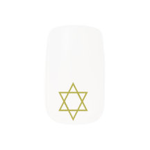 Estrella de David Finger Nail Decal Hanukkah Gift