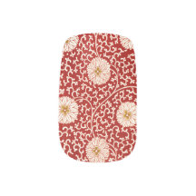 Floral roja elegante