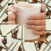 Sé un Swinger - Baby Orangutan Minx Nail Wraps
