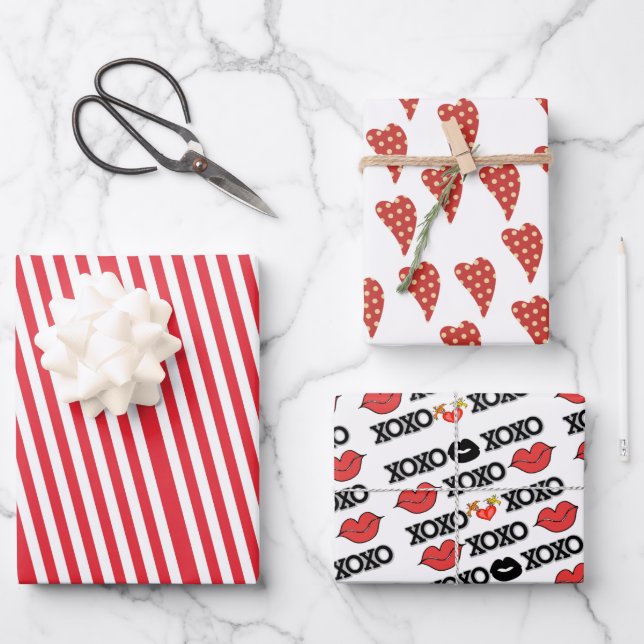 Envolver hojas de papel con la banda de San Valent (Anverso)