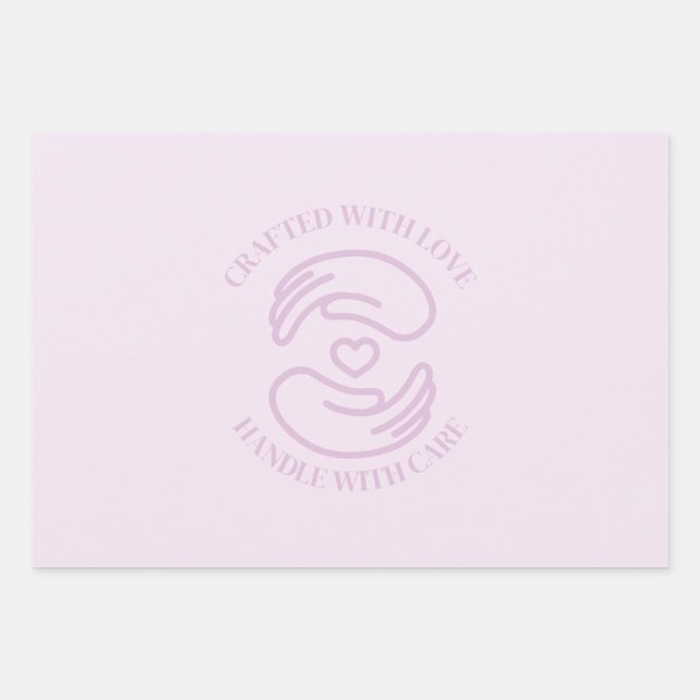 Envolver la artesanía de papel con amor (Anverso)