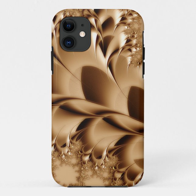 Envuelto en funda Gold para iPhone 5 (Reverso)
