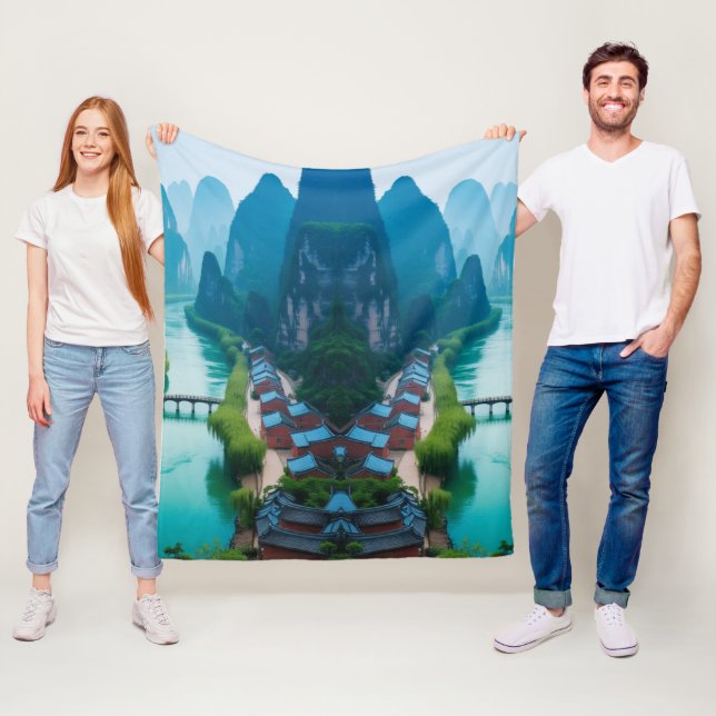 Envuelto en la serenidad - Una manta en el valle d (In situ)