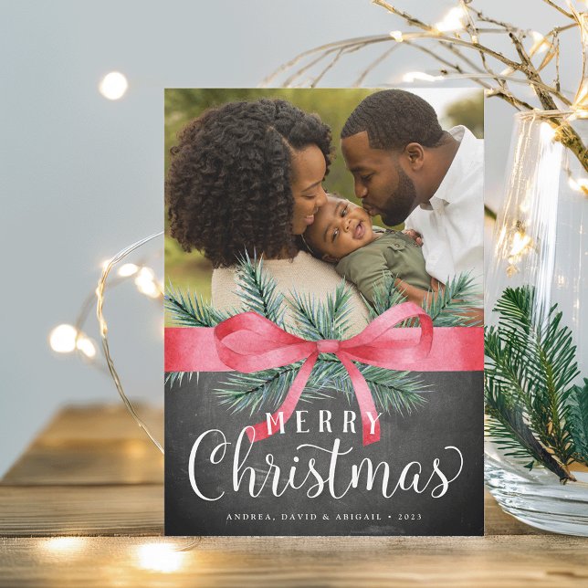 Envuelto en rojo | Tarjeta fotográfica de vacacion (Subido por el creador)