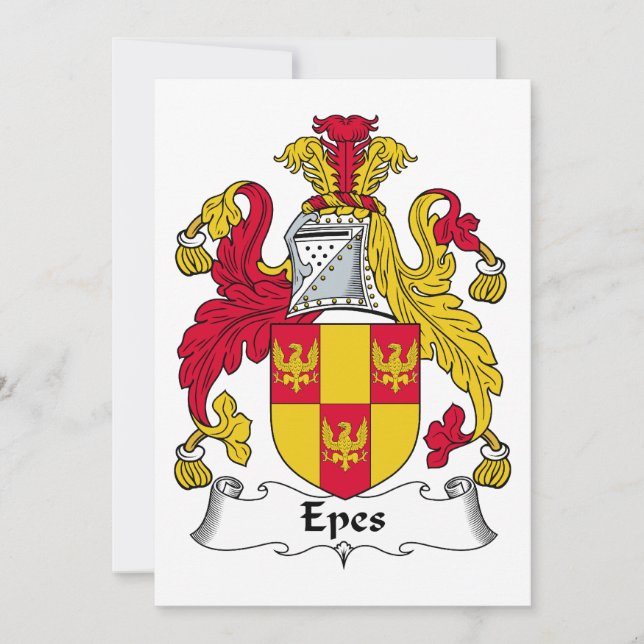 Epes Family Crest (Anverso)