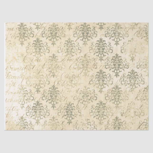 Ephemera Sepia serie de papel Diseño 1 (Anverso)