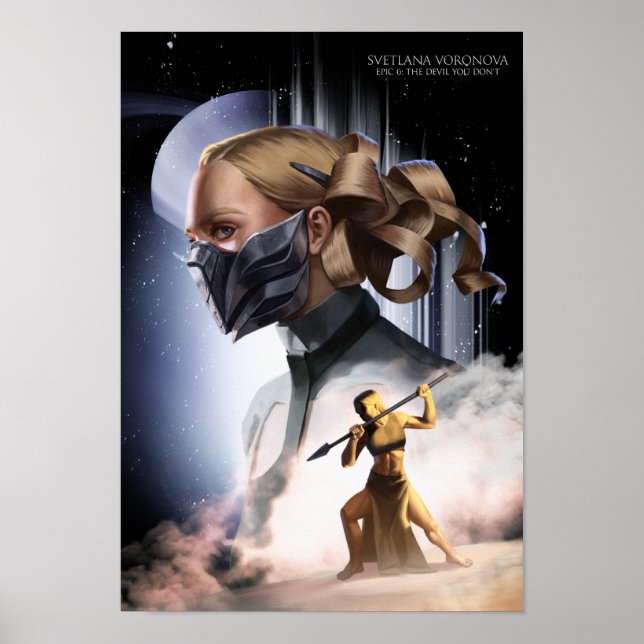 "Epic 6: El diablo que no haces" Impresión de Svet (Frente)