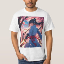 Epic Anime Warrior Gráfica Camiseta