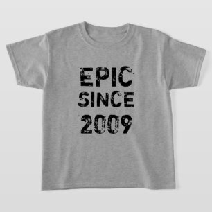 Epic desde la camiseta de cumpleaños del adolescen