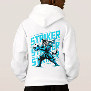 Epic Soccer Samurai Cat - Gamer Genial y Fanático 