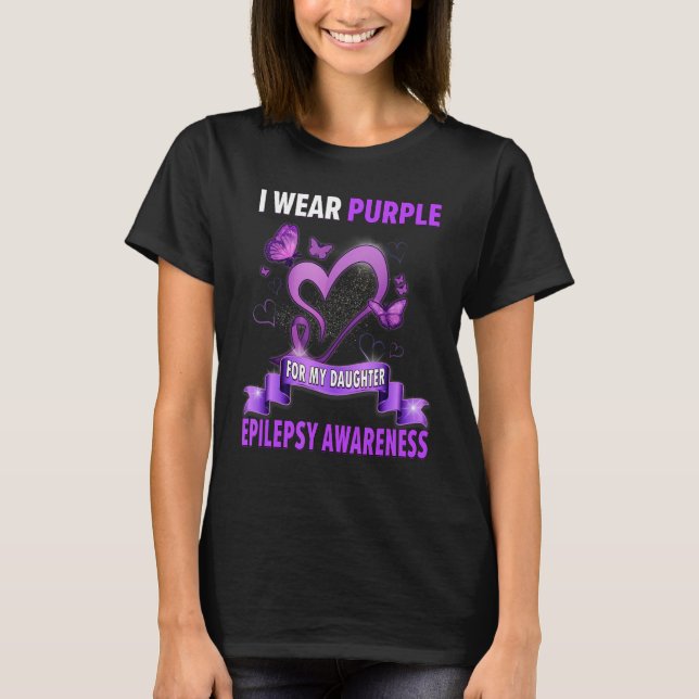 Epilepsia Camisetas De Sensibilización Que Llevo P (Anverso)