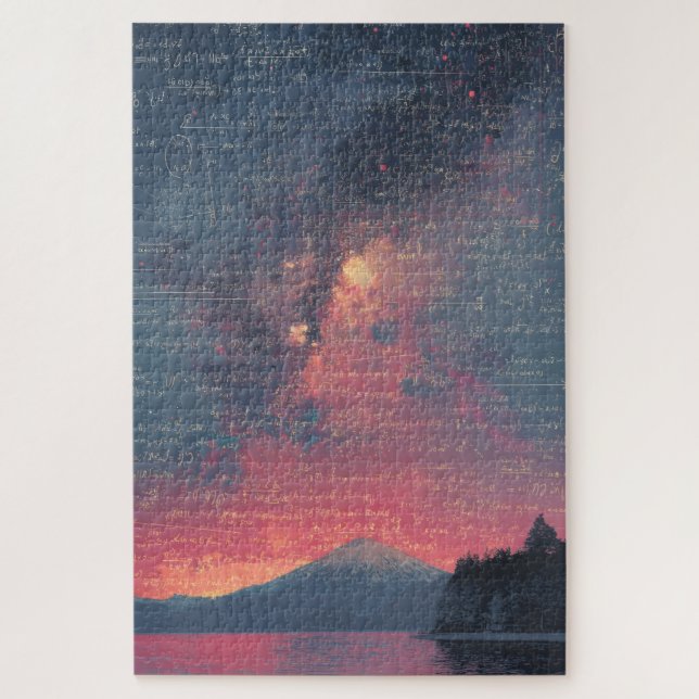 Equation of the Sunset: The Math Horizon Puzzle (Vertical)