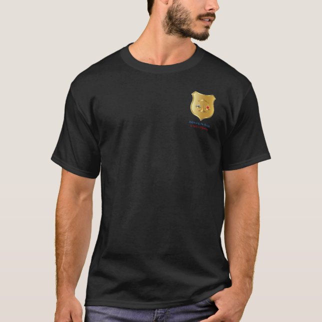 Equilibrando la insignia - camiseta (Anverso)