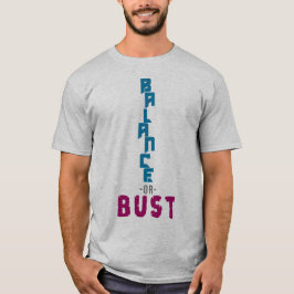 Equilibrio o robo de camiseta para contables y CPA