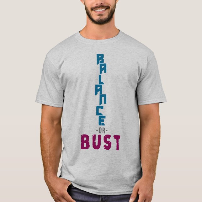 Equilibrio o robo de camiseta para contables y CPA (Anverso)