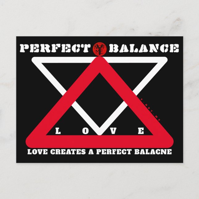 EQUILIBRIO PERFECTO DE YNOTME 4b3 Postal (Anverso)