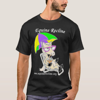 Equino descansa la camisa oscura