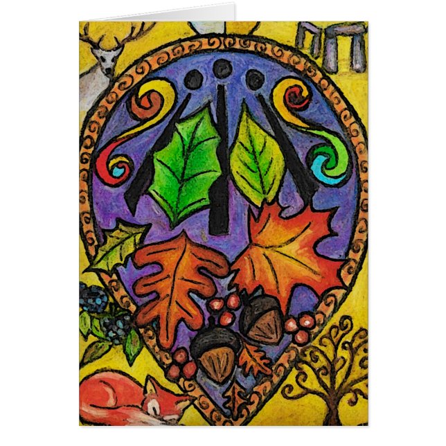 Equinoccio/Mabon/Alban Elfed del otoño (Frente)