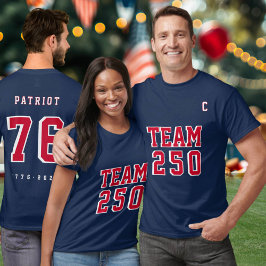 Equipo 250 de América Nombre del Evento 250 Jersey