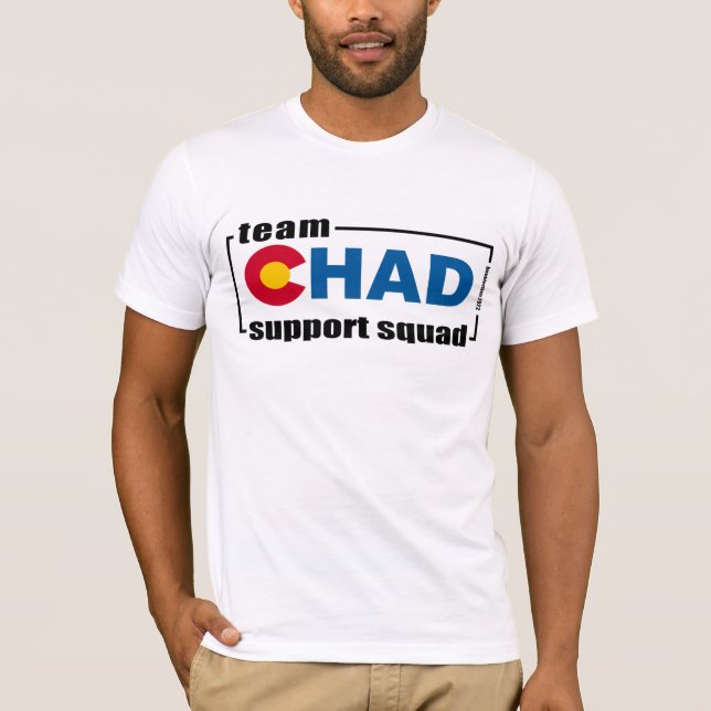 Equipo Chad - Camiseta masculina (Anverso)