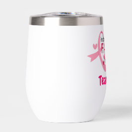 Equipo de apoyo al cáncer de mama Cinta rosa Perso