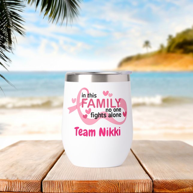 Equipo de apoyo al cáncer de mama Cinta rosa Perso (Playa)