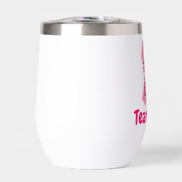 Equipo de apoyo al cáncer de mama Cinta rosa Perso