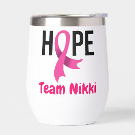 Equipo de apoyo al cáncer de mama Cinta rosa Perso