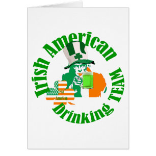 Equipo de bebidas irlandés-americano