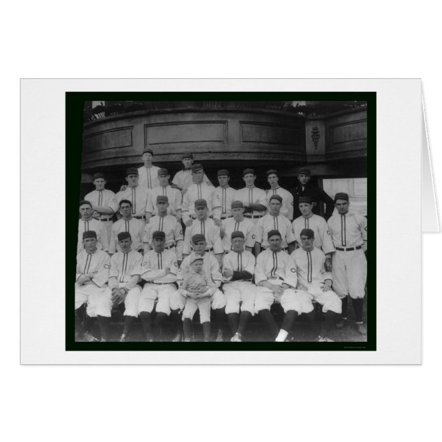 Equipo de béisbol Cincinnati Reds 1910 (Anverso (Horizontal))