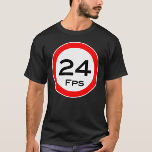 Equipo de cámara de la CAMISETA frente de "24 Fps