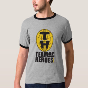 Equipo de camiseta oficial de los héroes - hombre