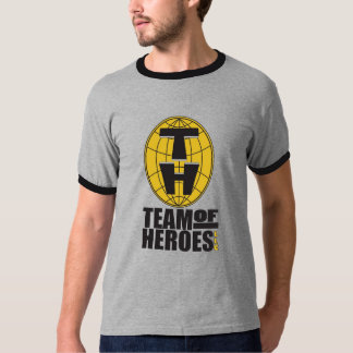 Equipo de camiseta oficial de los héroes - hombres