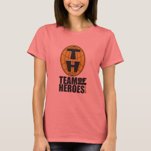 Equipo de camiseta oficial de los héroes - mujere