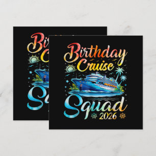 Equipo de crucero de cumpleaños 2026