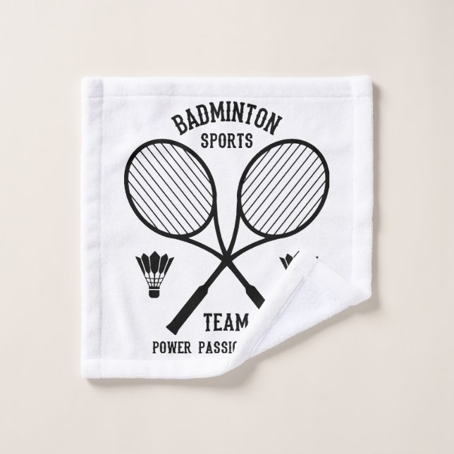 Equipo de deportes de bádminton (Toallita)