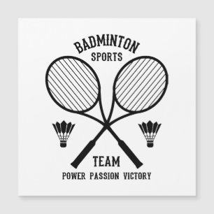 Equipo de deportes de bádminton