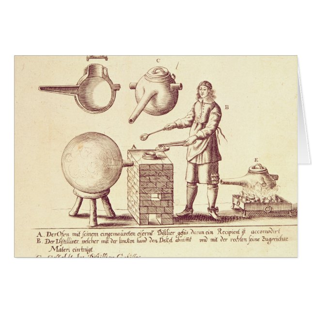 Equipo de destilación (Anverso (Horizontal))