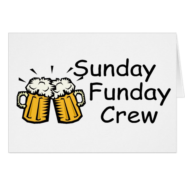 Equipo de domingo Funday (cerveza) (Anverso (Horizontal))
