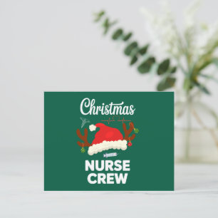 Equipo de enfermera de Navidad Gorro de Santa Pasc
