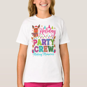 "Equipo de fiesta de renos - Camiseta de diversión