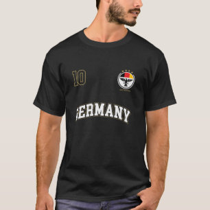 Equipo de fútbol de camiseta alemán 10 deportes de