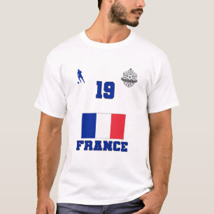 Equipo de fútbol de Francia #19 camiseta