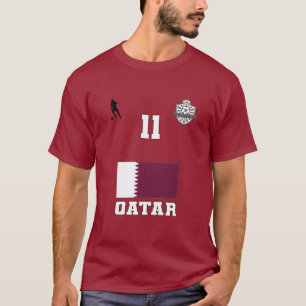 Equipo de fútbol de Qatar #11 camiseta