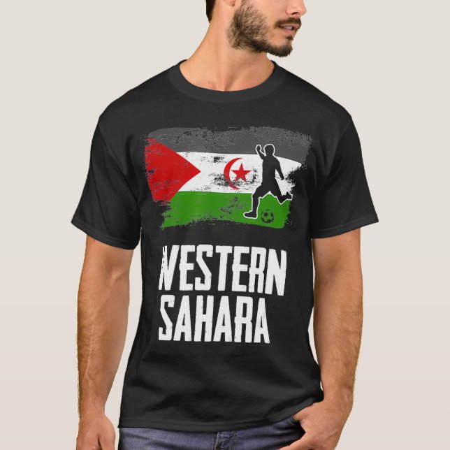 Equipo de fútbol del Polisario de Jersey de Bander (Anverso)