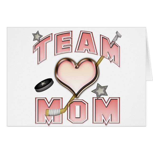 Equipo de hockey sobre hielo Mamá (Anverso (Horizontal))