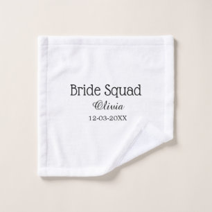 Equipo de la novia agregar nombre despedida de sol